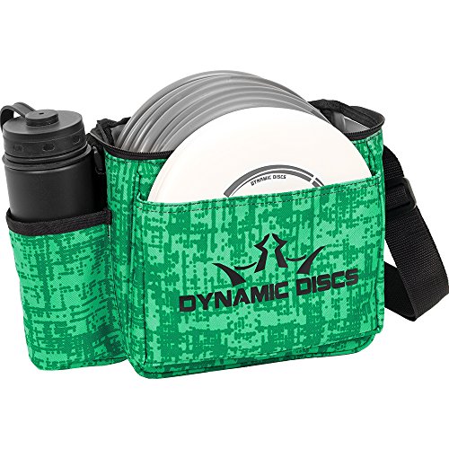 Dynamic Discs Cadet Disc Golf Bag - Fits Up To 10 Discs and 2 Putters - Lightweight, with Adjustable Shoulder Strap, Mesh Pocket, and Drink Holder
