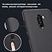 for Xiaomi Pocophone F1/Poco F1 Case,Nillkin [with Kickstand] Slim Thin Shield Anti Fingerprints Hard Matte PC Case Back Cover for Xiaomi Pocophone F1/Poco F1 Mobile Phone case (Black)