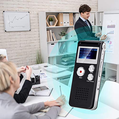 Voice Recorder TOOBOM R01 Digital Voice Activated Recorder Sound