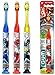 Gum Power Rangers Timer Light Toothbrush - Soft (3 Pack)