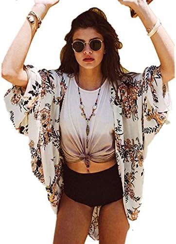 MoliPeony Cover Up Swimwear, Women's Beachwear Plus Size Floral Bikini Cover ups Dresses