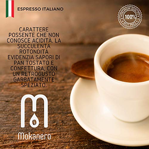Mokanero - Italienischer Espresso - Mischung aus gerösteten und gemahlenen Kaffeebohnen - 1 kg – Bild 8