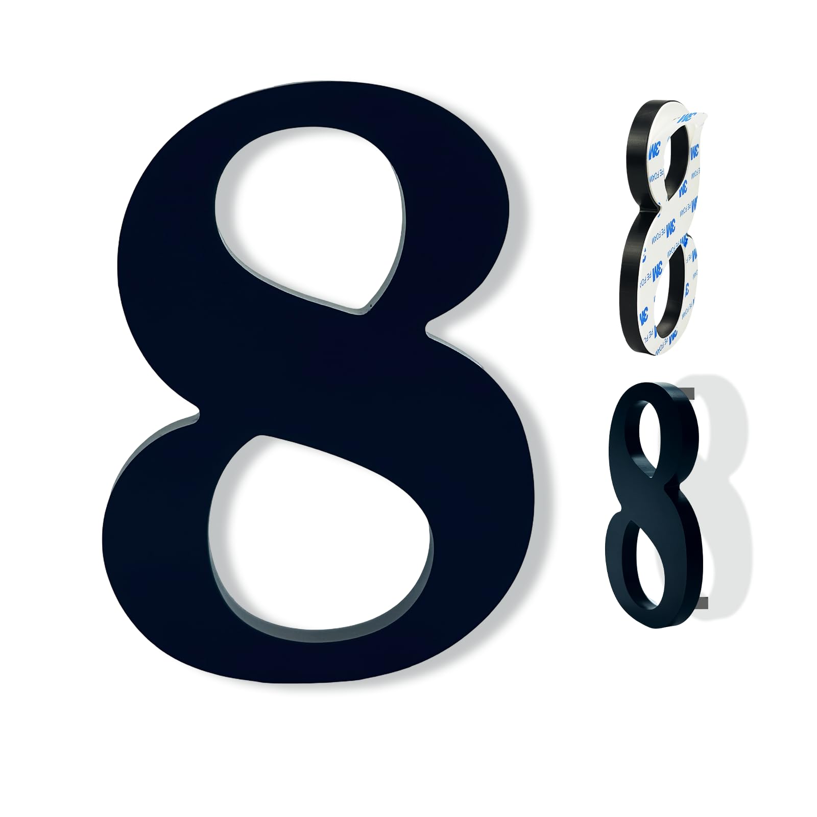 Hvatry 5'' House Numbers for Outside - Modern