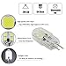 Dayker G4 LED Light Bulb 2W Jc Type Bi-pin Base 15W Halogen Replacement Daylight for Under Counter Lighting, Puck Lighting, Ceiling Lighting(5 Pack)