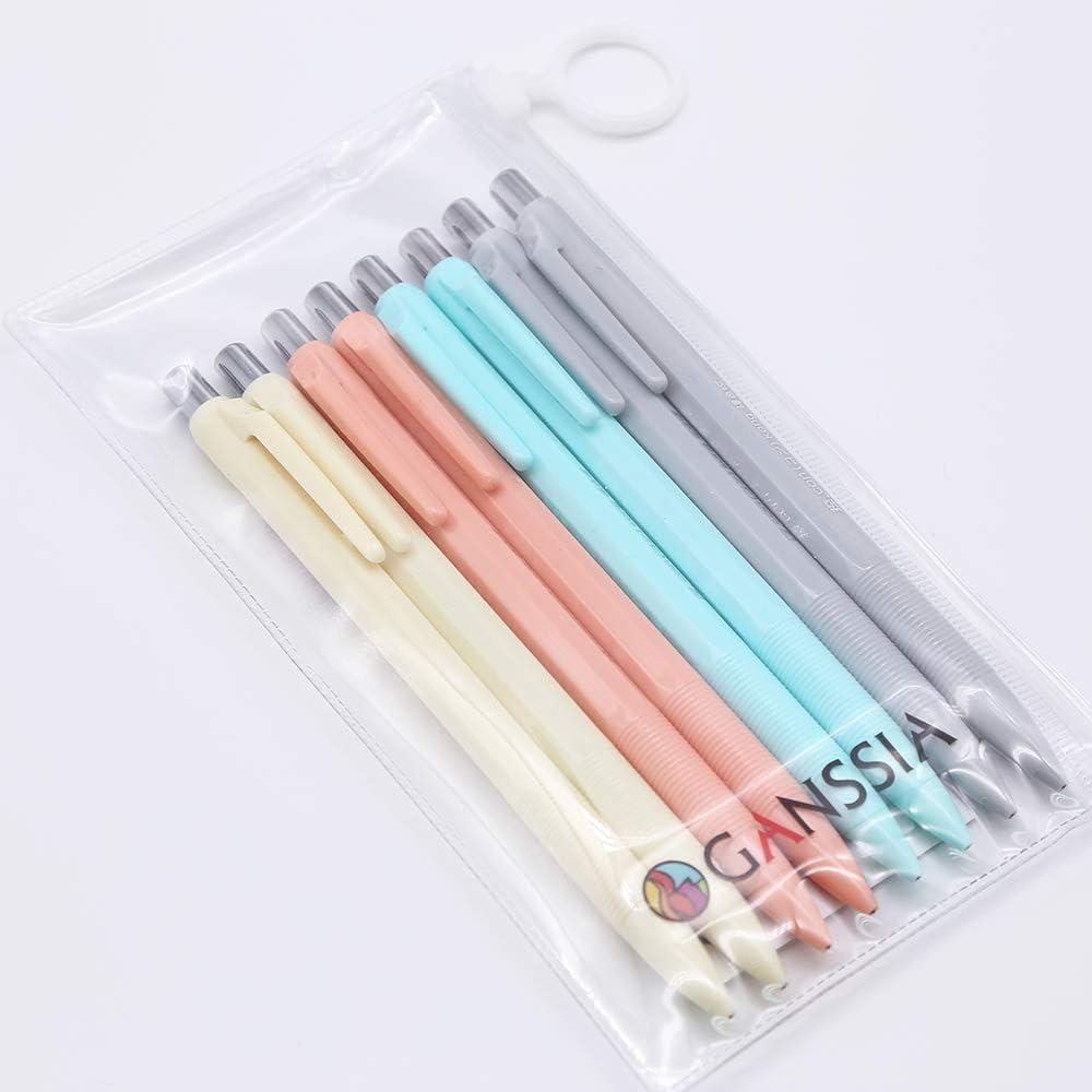 GANSSIA Colorful Series Design 0.7mm Mechanical Pencils Pack of 8 Pcs : Office Products