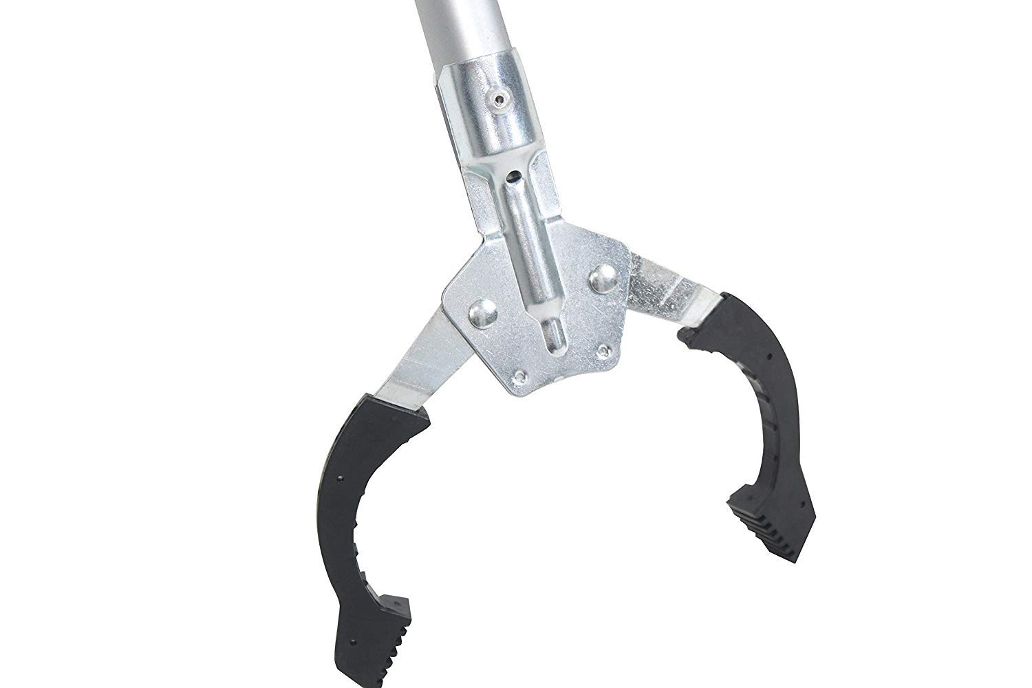Yachee Aluminum Reacher Grabber, 37”Extra Long Handy Mobility Aid with Rotating Grip, Reaching Assist Tool for Trash Pick Up, Litter Picker, Garden Nabber, Disabled Reacher, Rubbish Tongs, Arm Extension: Industrial & Scientific