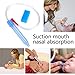 Baby Nasal Aspirator, Snot Sucker for Newborns, Glopole Mucus Aspirator for Baby, Non-Toxic Mucus Extractor, Cleanable and Reusable Nasal Congestion Relief for Infant with 20 Filters