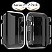 Langboom 50case-ch Apple Watch Screen Protector Ultra-Thin PC Hard Cover Full Coverage Clear Case for iWatch Series 2 - 42 mm - 2 Piece