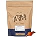 Stone Street Flavored Ground Coffee, Pumpkin Spice, Freshly Roasted, 100% Colombian Arabica, Gourmet Coffee, Holiday Flavor, Medium Roast, 1 LB