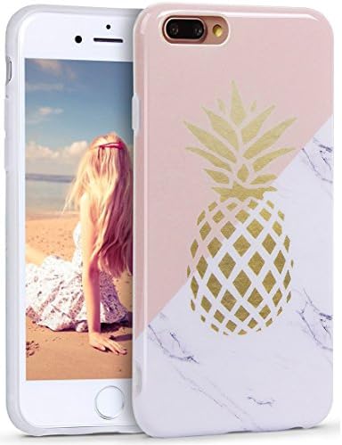 iPhone 7 Plus / iPhone 8 Plus Case, Tricess Marble Design TPU Soft Rubber Silicone Cover for iPhone 7 Plus / iPhone 8 Plus ( 5.5 inch)