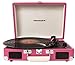 Crosley CR8005A-PI Cruiser Portable 3-Speed Turntable, Pink