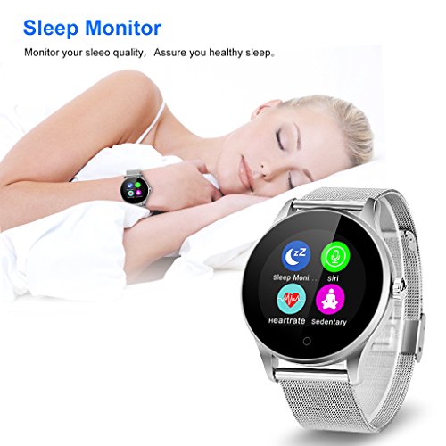 Excelvan K88h Bluetooth Smart Watch Fitness Tracker Pedometer - Main Image