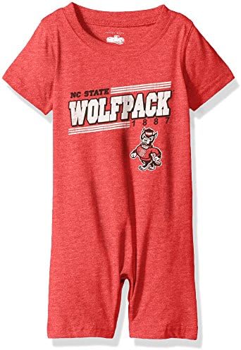 Cotton Willy NCAA Boys Infant Short Sleeve Romper