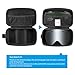 PROHAPI Snow Goggles Case, Semi Hard EVA Ski Goggles Case with Aluminum Bag Strap & High-Performance Proof Zipper - Compact & Lightweight Travel Carrying Snowboard Goggles Bag