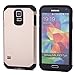 S5 case - THZY Super Protective Samsung Galaxy S5 Case Slim Ultra Fit for Galaxy S5 / Galaxy SV / Galaxy S V (Two-Layer Champagne Gold)