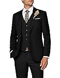 Wangyue Mens Suit Wedding Suits for Men 3 Piece
