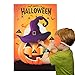 MISS FANTASY Halloween Games for Kids Party - Pin The Nose on The Pumpkin & More Activities