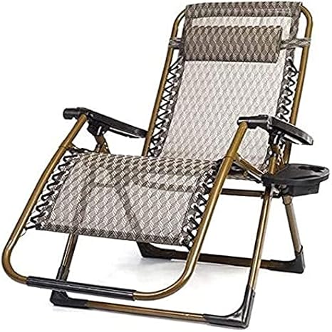 Amazon 椅子 折りたたみ 折りたたみリクライニングチェア頑丈なゼロ重力椅子 庭園屋外パティオサンラウンジャー ピローカップホルダー リラックスロッキングチェアオフィス 折りたたみチェア オンライン通販