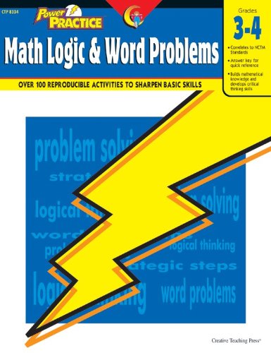 Math Logic & Word Problems, Gr. 3-4 (Power Practice)