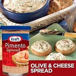 Kraft Cheese Spread, Pimento, 5 Ounce