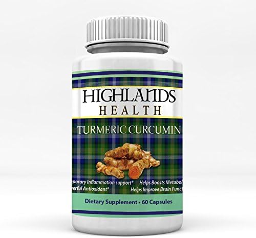 Turmeric Curcumin Capsules 500mg (Contains 95% Curcuminoids) 60ct Veggie Caps, Gluten Free, No Fillers, Antioxidant, Anti-Inflammatory, Joint Support, Made in USA, Money Back Guarantee