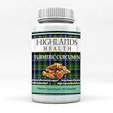 Turmeric Curcumin Capsules 500mg (Contains 95% Curcuminoids) 60ct Veggie Caps, Gluten Free, No Fillers, Antioxidant, Anti-Inflammatory, Joint Support, Made in USA, Money Back Guarantee