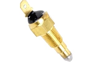 Tongze Universal 1/8" NPT Engine Cooling Fan Temperature Sensor Switch (200°F On- 185°F Off) Electric Fan Thermostat Switch