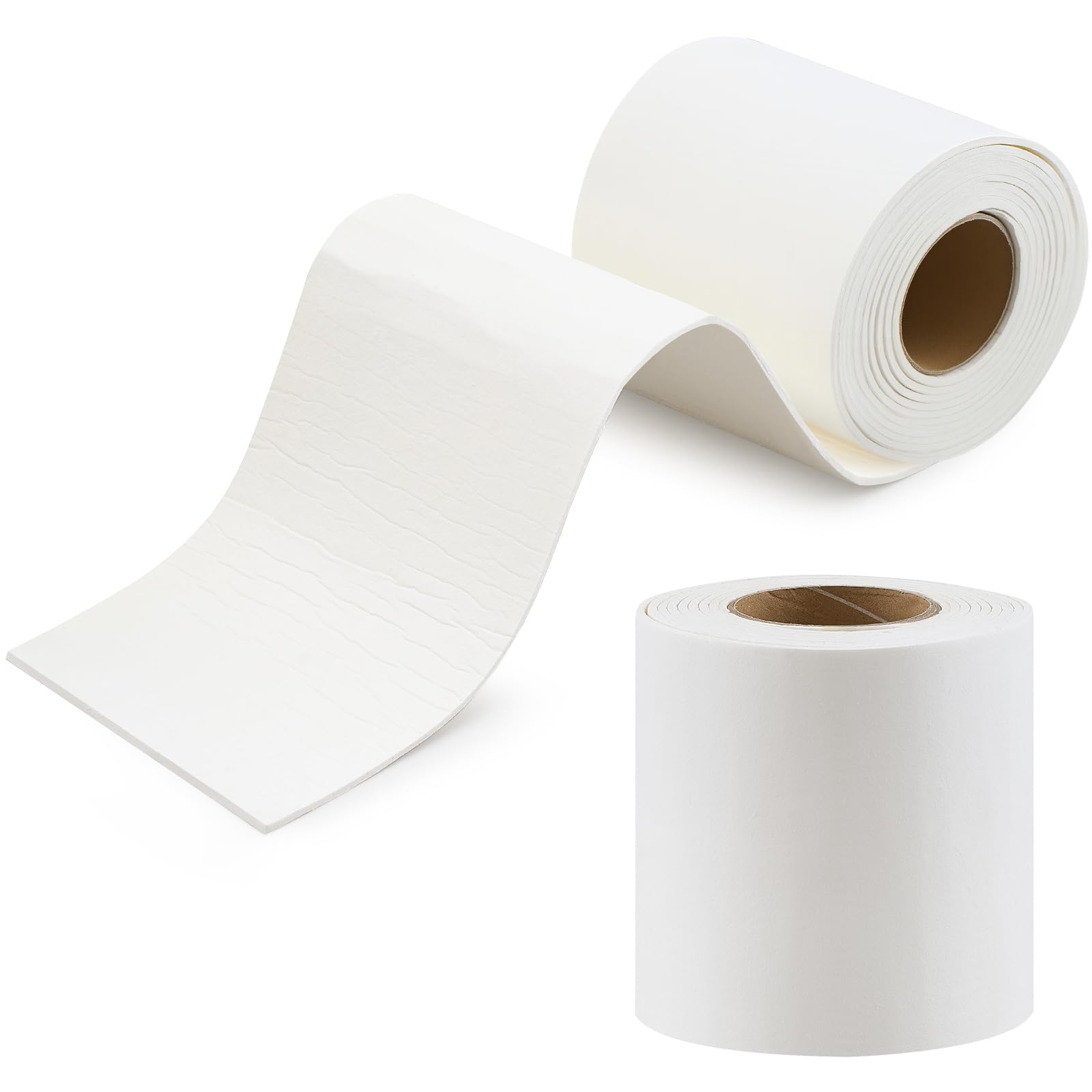 Photo 1 of 1 Roll Kiln Paper Ceramic Fiber 0.125" Thick High Temperature Gasket Paper Exhaust Gasket Material 2100f Rated for Wood Pellet Stove Boiler Furnaces Microwave Insulation Fireplace DIY Glass Fusing