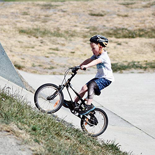 image for AceList Kids/Youth 5-12 Years Sports Honeycomb Compression Knee Pad El