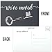 Moving Announcement Postcard - We've Moved Cards - Change of Address - Blank 4x6 Inch Post Cards - Pack of 25