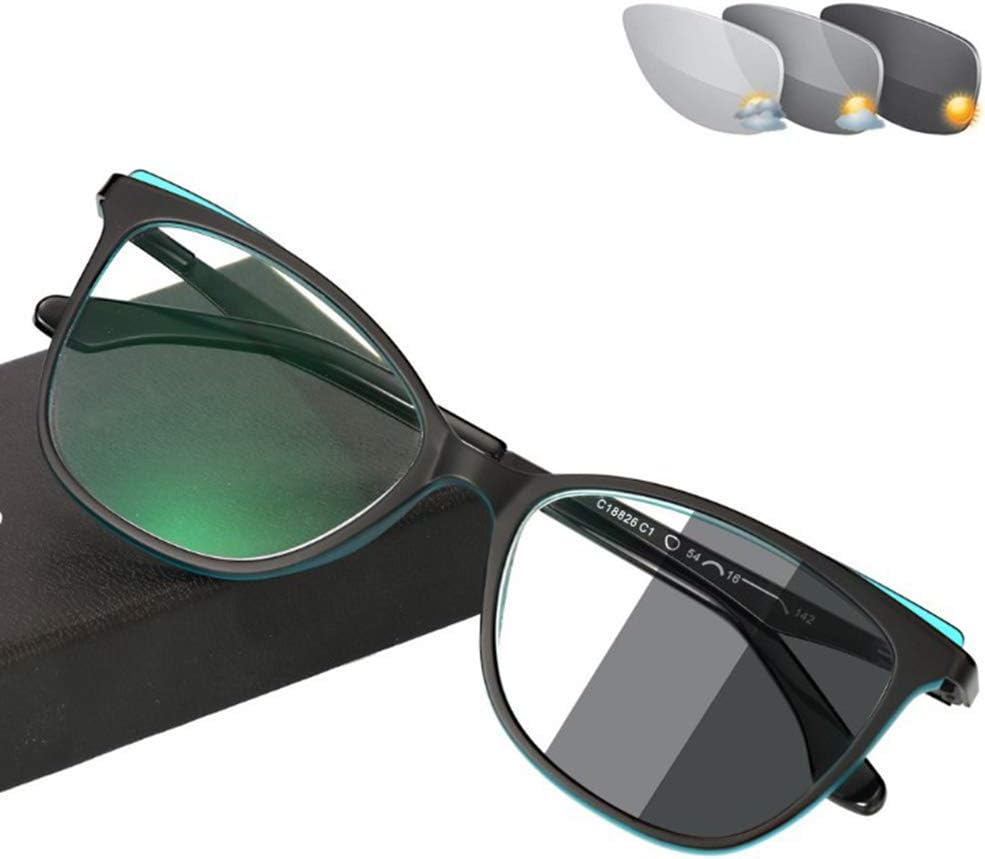 Cat's Eye Sun Photochromic Reading Glasses Women Lightweight Outdoor