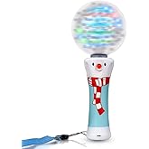 FlashingBlinkyLights Winter Wonderland Spinning Snowflake LED Light Up Wand