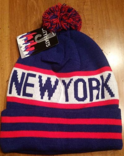New York City POM POM HAT, Heavy Duty Knit Hats