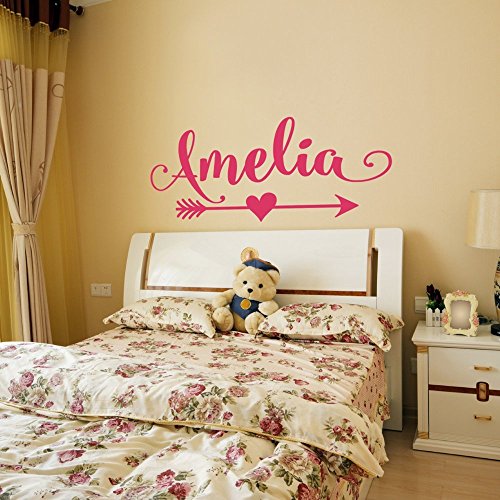 Arrow Custom Name Vinyl Wall Decal Sticker for Girls