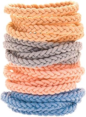 Hair Ties Ponytail Holder 20 Pcs Hair Elastics Braided Hair Tie