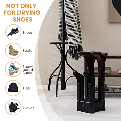COSTWAY Boot Dryer, Boot Dryers and Deodorizer with 180 Mins Timer, CETL Standard, Detachable