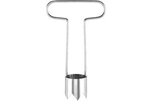 1PCS Red Bell Pepper Seed Corer, 2025 New Stainless Steel Fruit & Vegetable Corer, Suitable for Vegetable and Chili Seed Remo