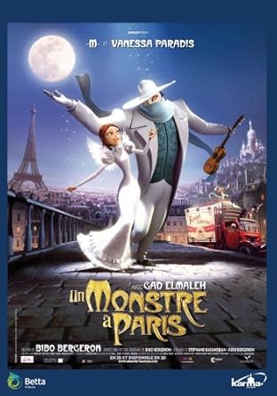 Amazon Com Un Monstruo En Paris Un Monstre A Paris A Monster In Paris 2011 Blu Ray Import Vanessa Paradis Movies Tv