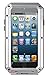 iPhone 5/5S Case, X-CASE Extreme Hard Military Heavy Aluminum Metal Armor Tank Gorilla Glass Shockproof Rainproof Water Resistant Weatherproof Dust/Dirt/Snow Proof Anti-smudge Resistant Acoustic Port Protection Cover Case For iPhone 5/5S (silver)