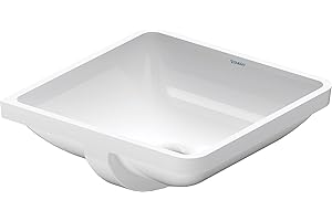 Duravit 030543 Square Sink, Medium, White