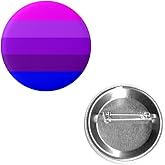 Transsexual Transgender Trans Pride Flag Pin 2.25” Round Circle Shape Metal Button Pin Badge Pinback 2.25 inch Pin 57 mm 5.7 cm