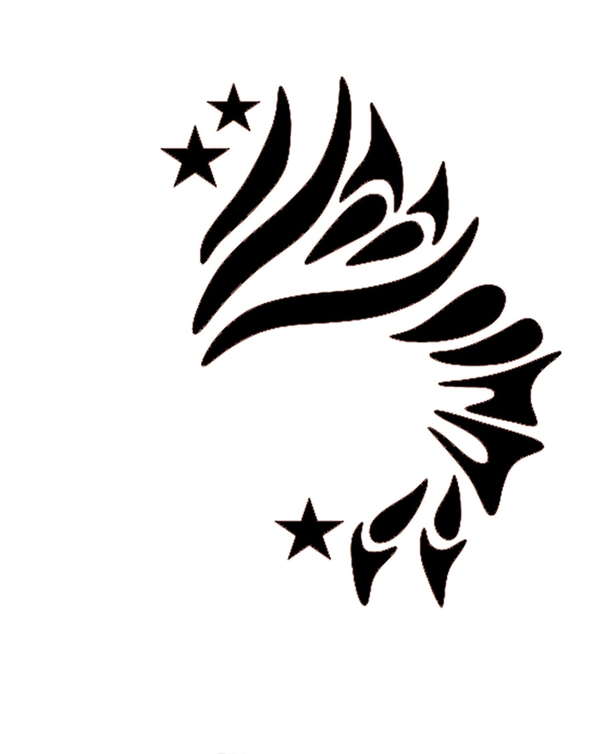 Eulenspiegel 4028362109052 109052-Face Painting Template, Unisex-Adult, Mosaic, One Size