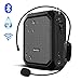 Voice Amplifier with Wireless Microphone Headset SHIDU 18 W 2.4G Rechargeable Portable Microphone and Speaker with Waistband Support MP3 Format Audio Voice Amplifier for Teachers, Tour Guides, Coache