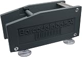 Barcodelabels24 Manual Label Dispenser Up to 60mm Roll Width Plastic Grey view 2