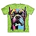 The Mountain Boxer Choose Adoption Adult Green T-shirt