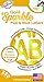 The Peel People Peel and Stick Letters and Numbers - Acid-Free, Non-Toxic, Use Indoors or Outdoors, Made in The USA, 252 Stickers Included, Gold Sparkle