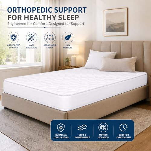 Vital Medical Mattress | Mattress for Back Support & Pressure Relief | Comfortable & Durable Bed Mattress | Single 130x70x12 cm