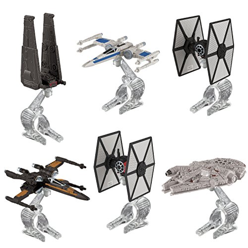 Hot Wheels Star Wars Starship Vehicle 6-Pack