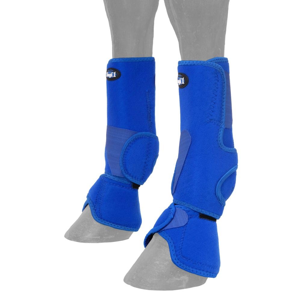 Tough 1 Performers 1st Choice Combo Boots, Royal Blue, Medium