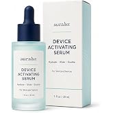 Red Light Therapy Activation Serum for Face and Neck - for Facial Wand, Red Light Therapy &amp; Microcurrent Facial Device - Natural Formula - Blue Tansy, Hyaluronic Acid, Golden Chamomile, Aloe Vera